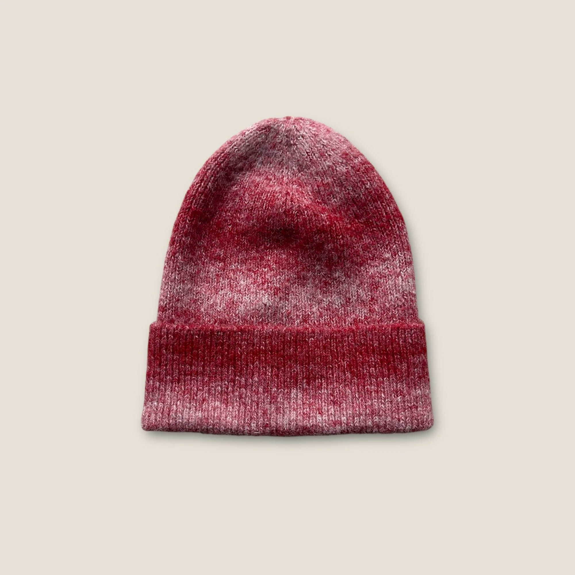 Ichi Knitted Wool Blend Ombre Beanie - OS