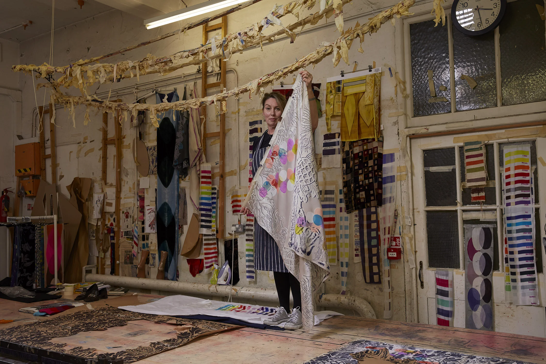 Portraits of London artists at work