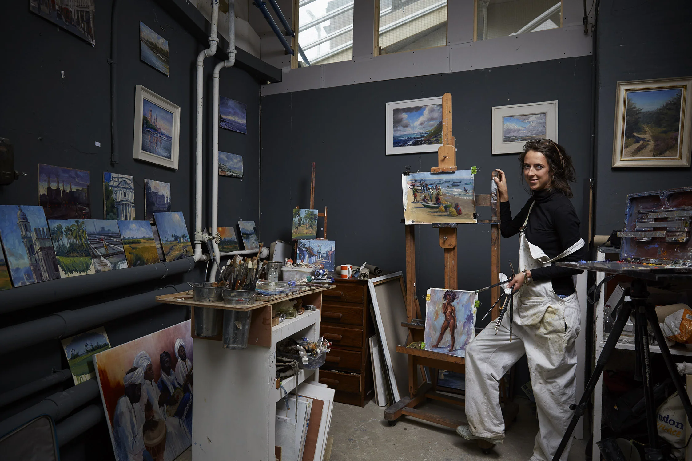 Artists Daisy Perkins photographed by Nick Dolding