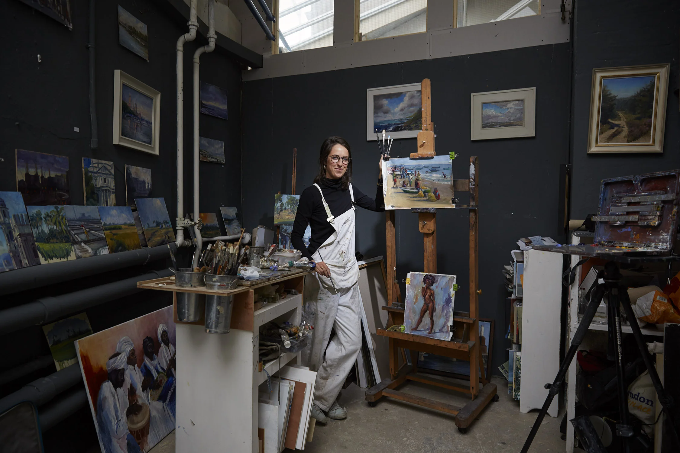 Artists studio photos by Nick Dolding