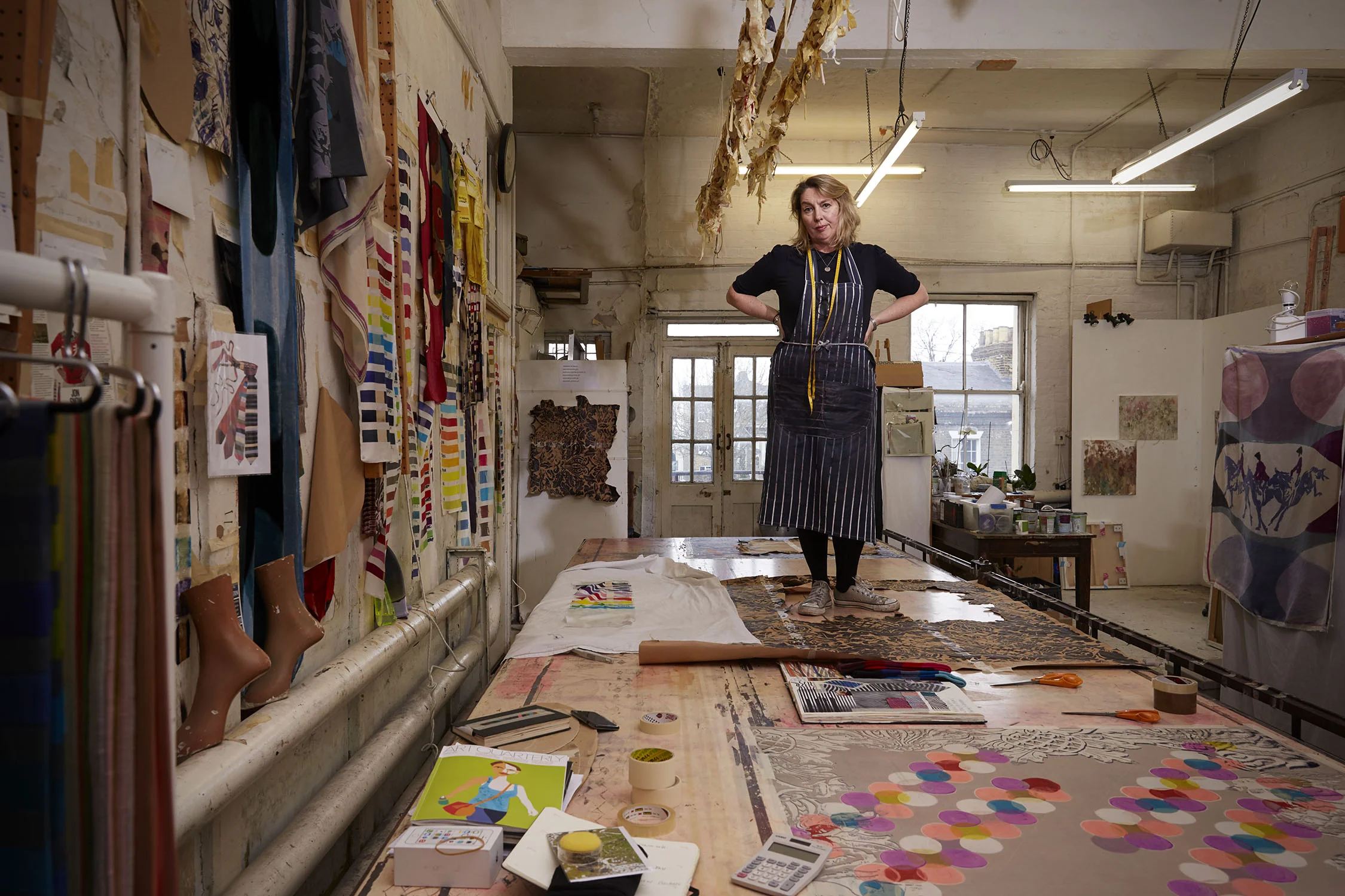 Portrait of Victoria Richards textile designer 