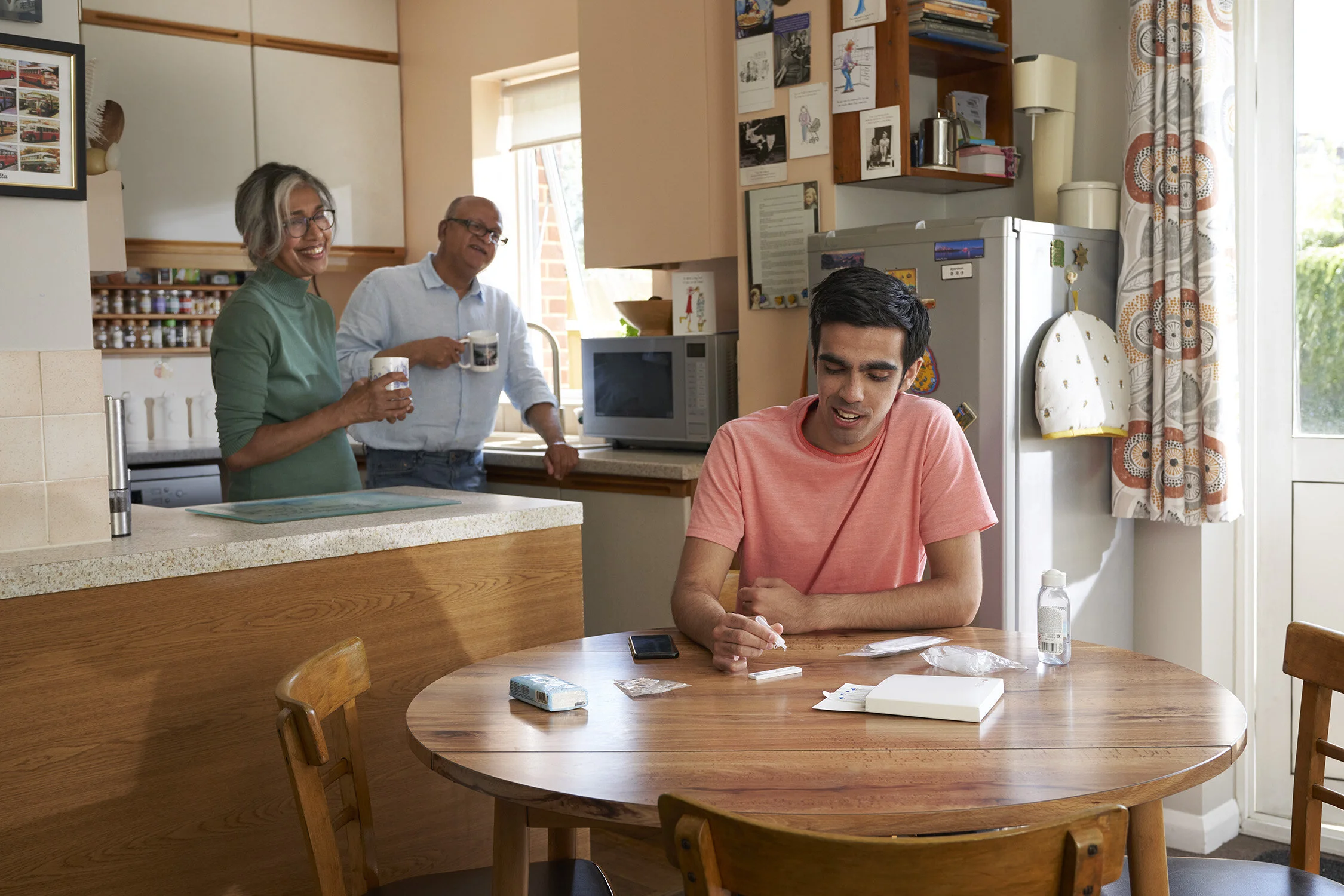 NHS Covid extended family Covid testing