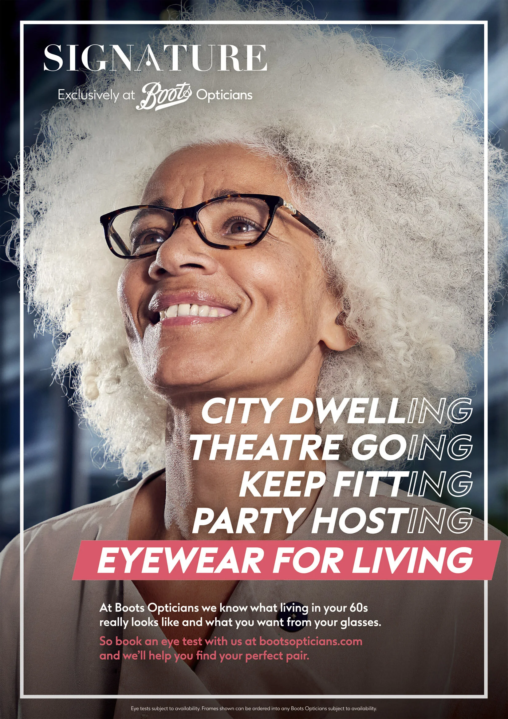 Eyeware for living. Signature collection