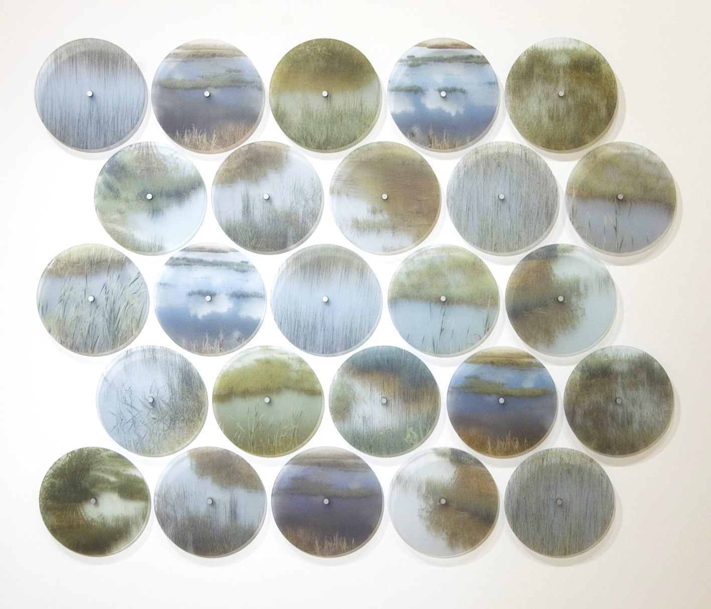 1 Time Lapse Marazion Marshes] Fired glass disc installation, 125cm x 150cm.JPG