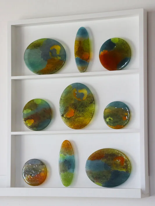 Island Edge Glass Collection 55cm x 65cm [Sold, private collection]