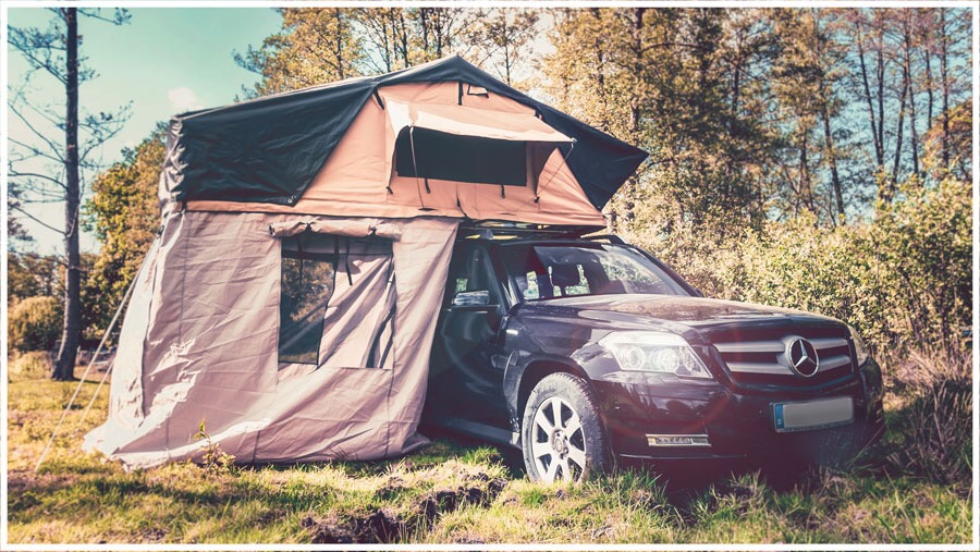 Mehrstöckiges Luxus-Autozelt: Hier thront der neue Camping-König