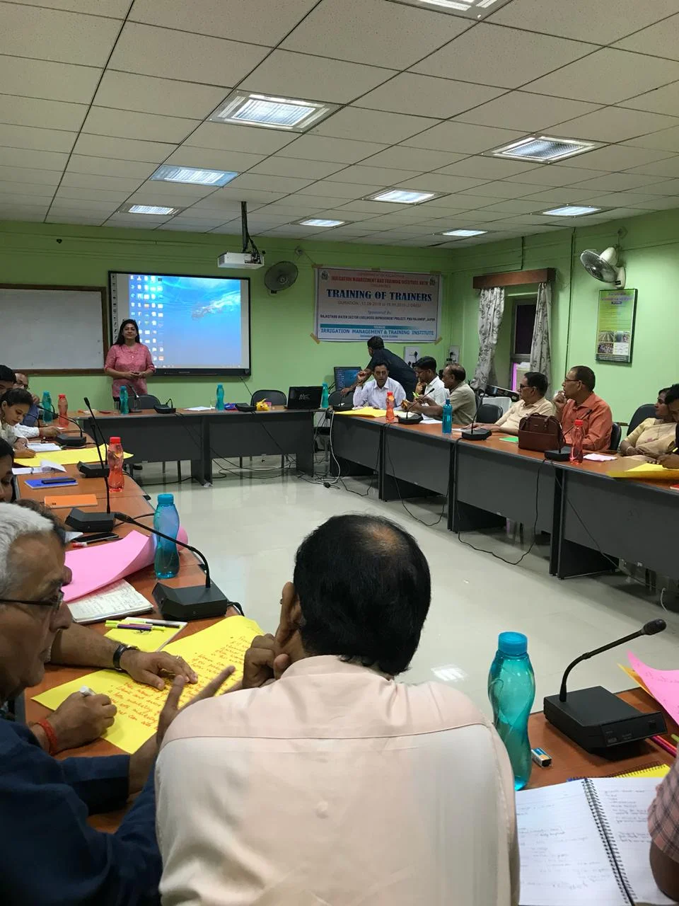 Training of Trainers (TOT) at Irrigation Management &amp; Training Institute (IMTI), Kota