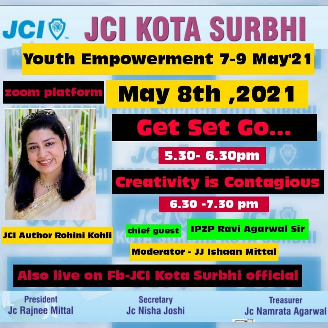 Creativity is Contagious &amp; Goal Setting