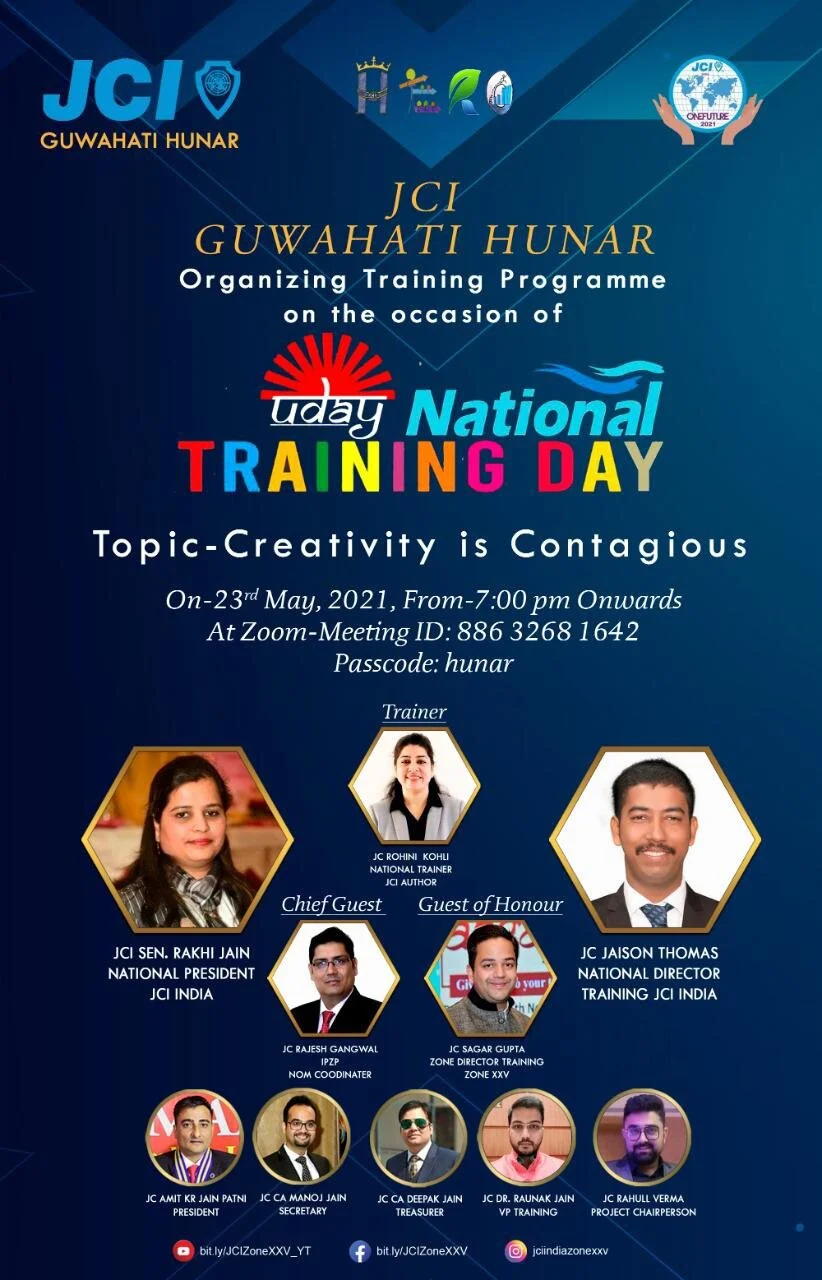 Creativity Is Contagious - JCI Guwahati Hunar