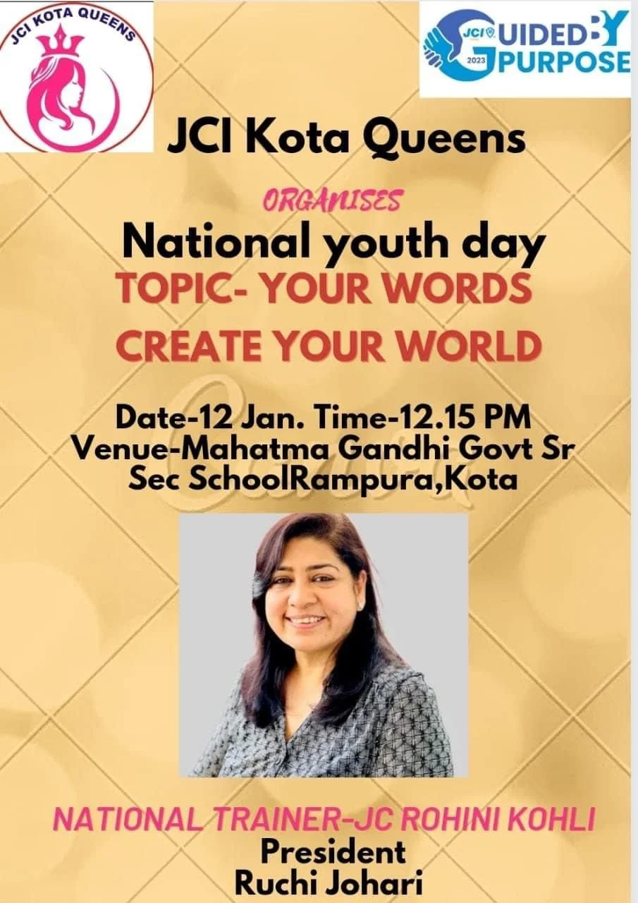 Empowering Youth Training - “Your Words Create Your World”