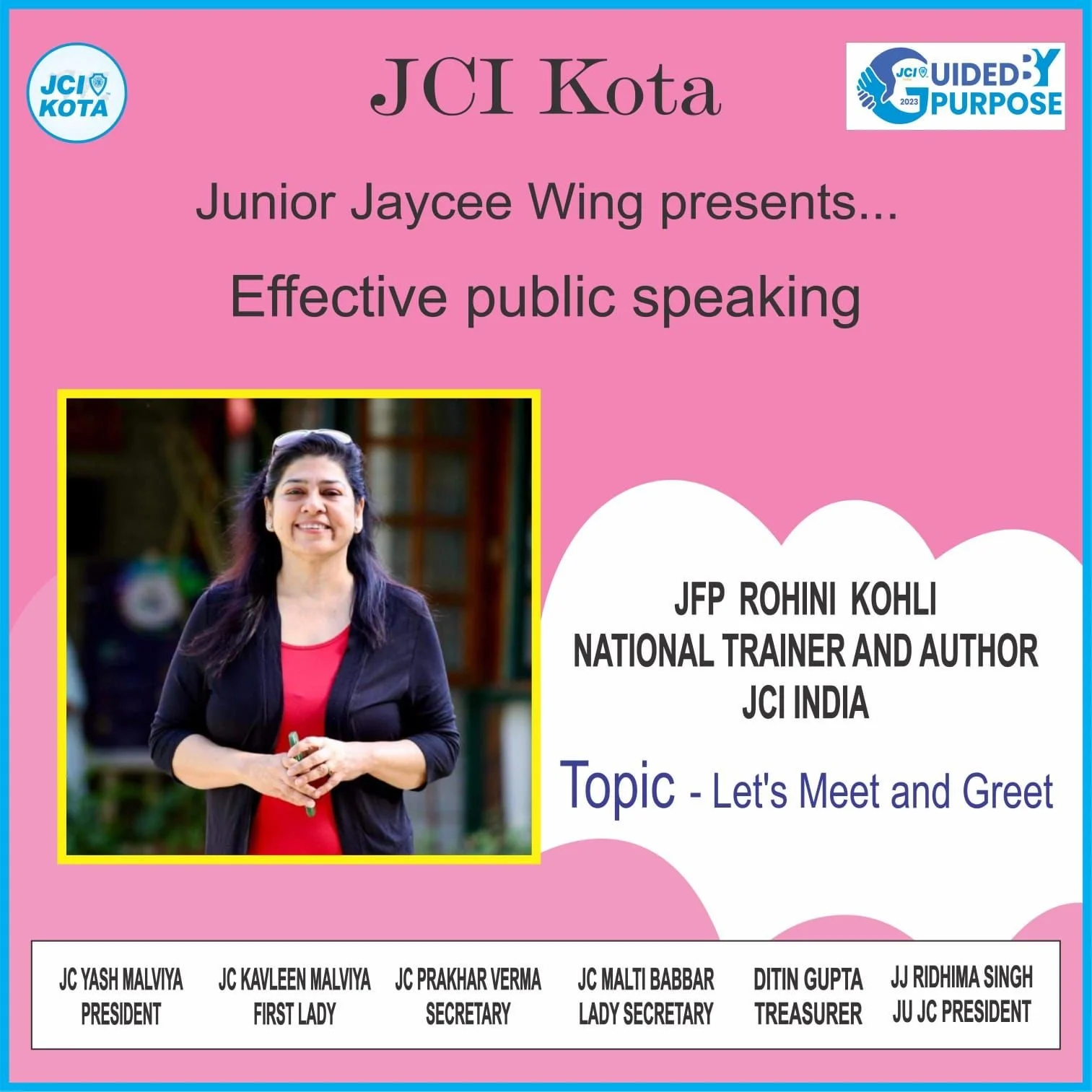 Effective Public Speaking - Let’s Meet &amp; Greet