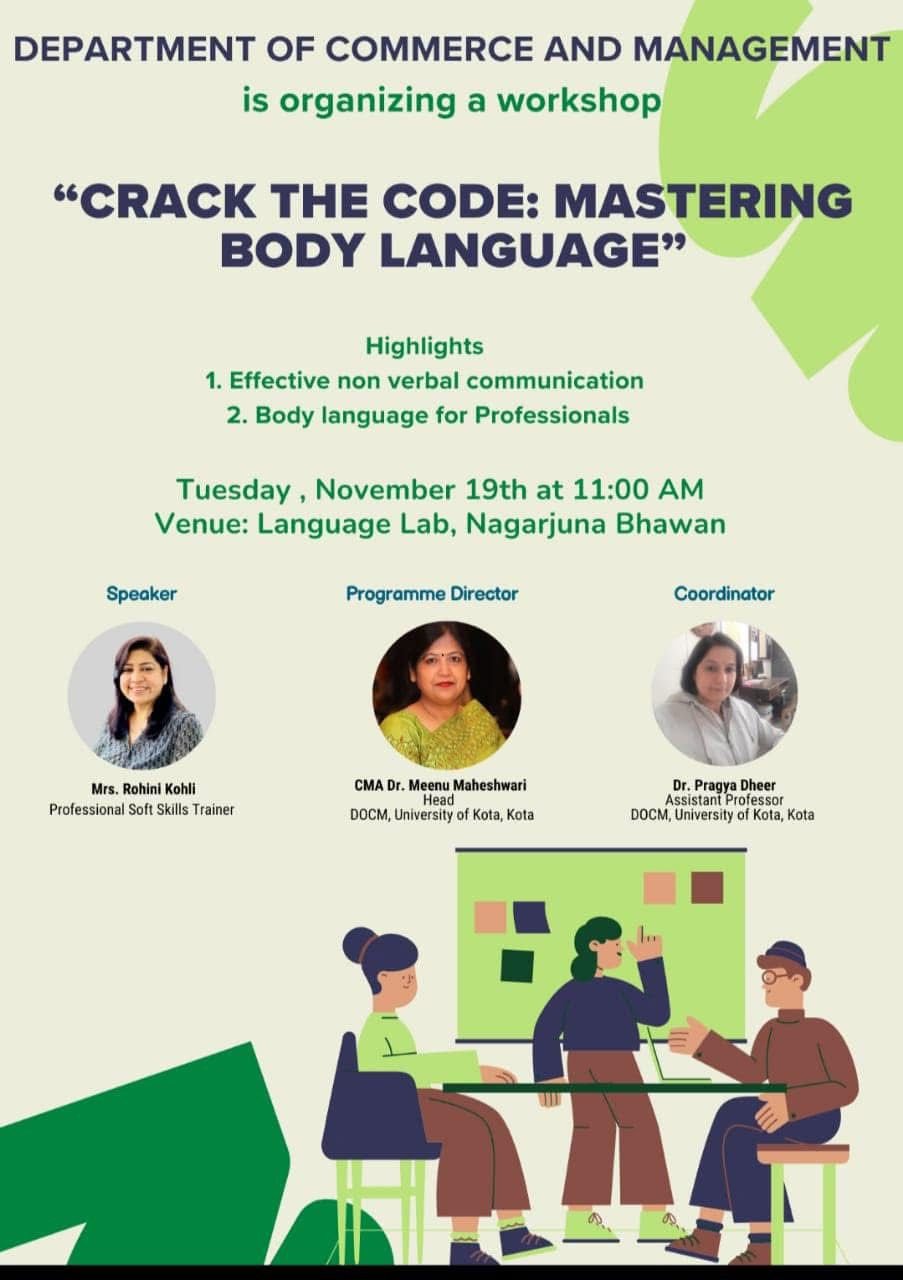 Crack the Code: Mastering Body Language - University of Kota