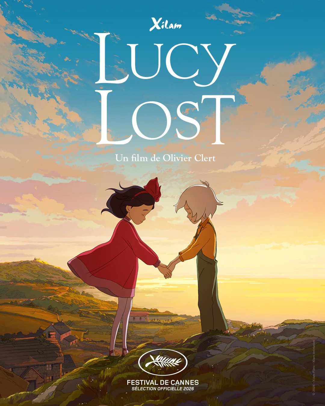  Un Film d’Olivier CLERT  Produit par XILAM FILMS  Distribution LE PACTE  Animation en cours dans nos studios  Malgré l’affection de sa famille, Lucy se sent comme étrangère parmi les siens. Ses dons extraordinaires et son étrange chevelure blanche s