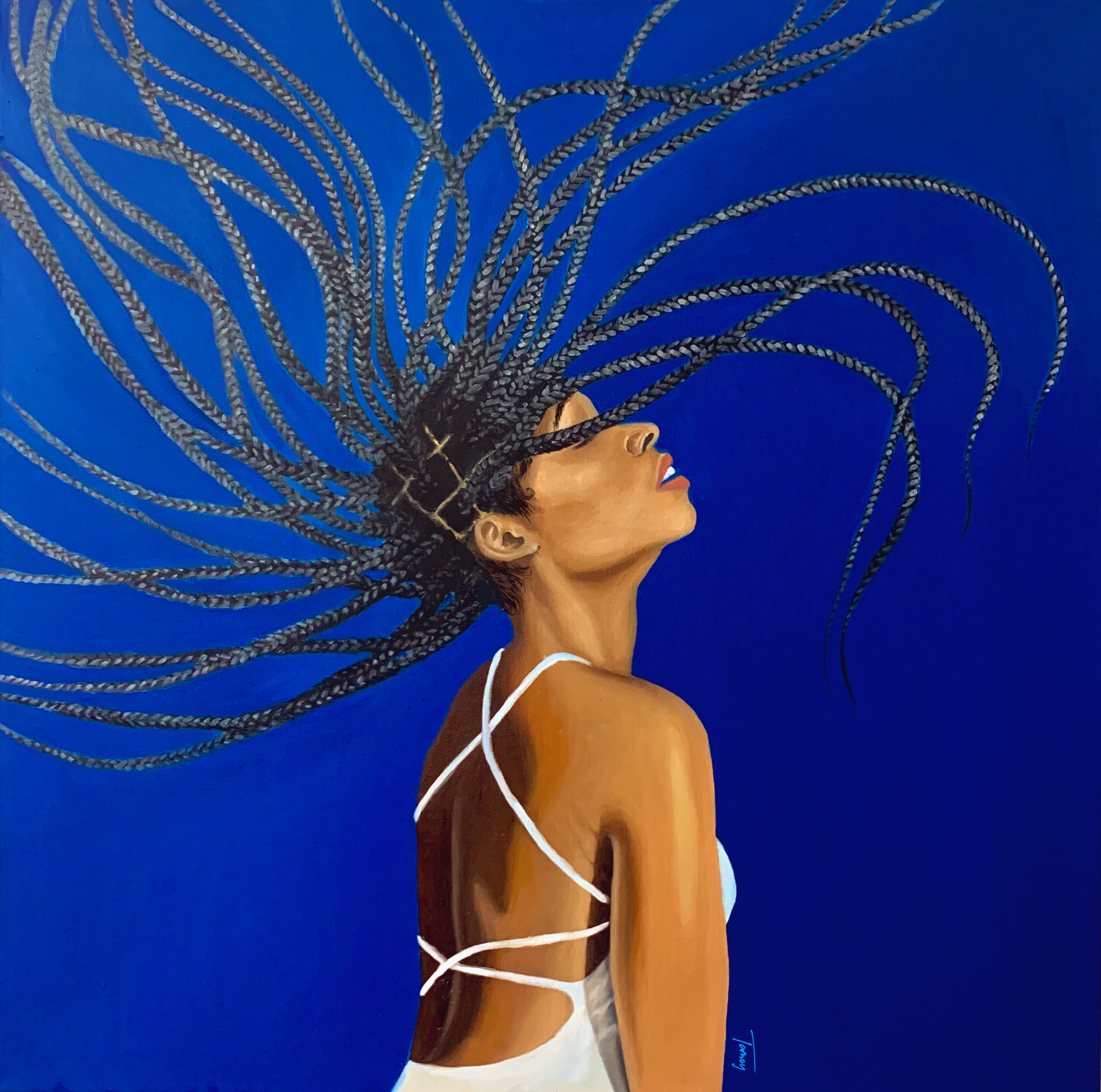 Carefree Black Girl - Print