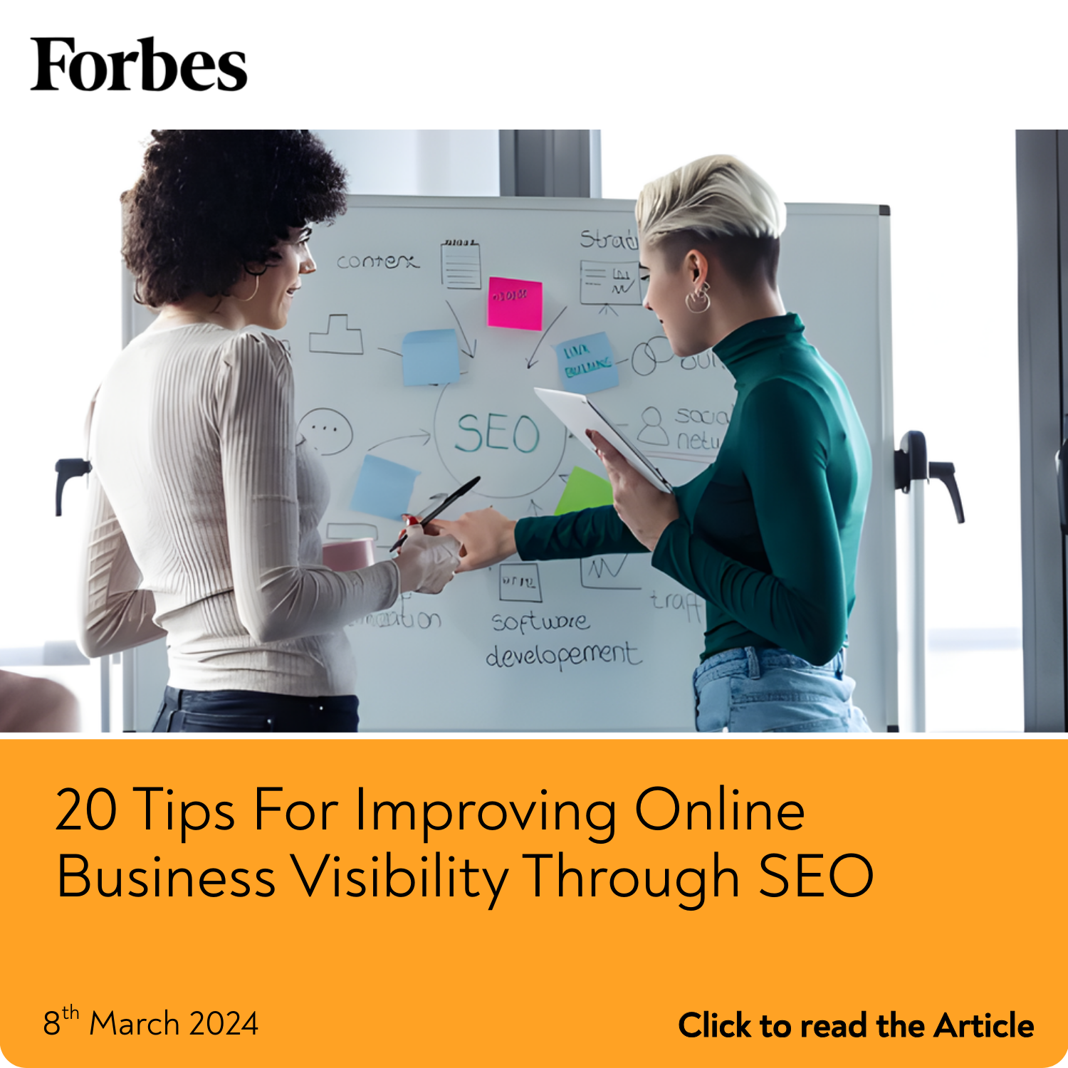 20 Tips For Improving Online  Business Visibility Through SEO