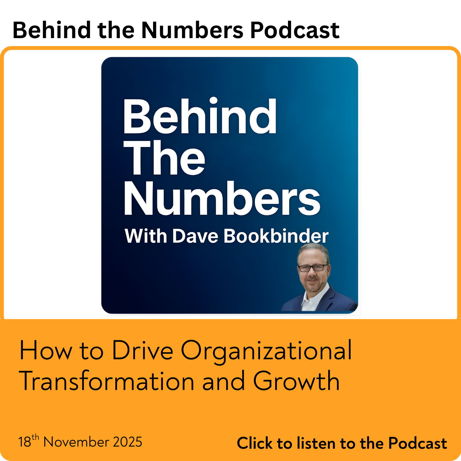 How to Drive Organizational Transformation and Growth 