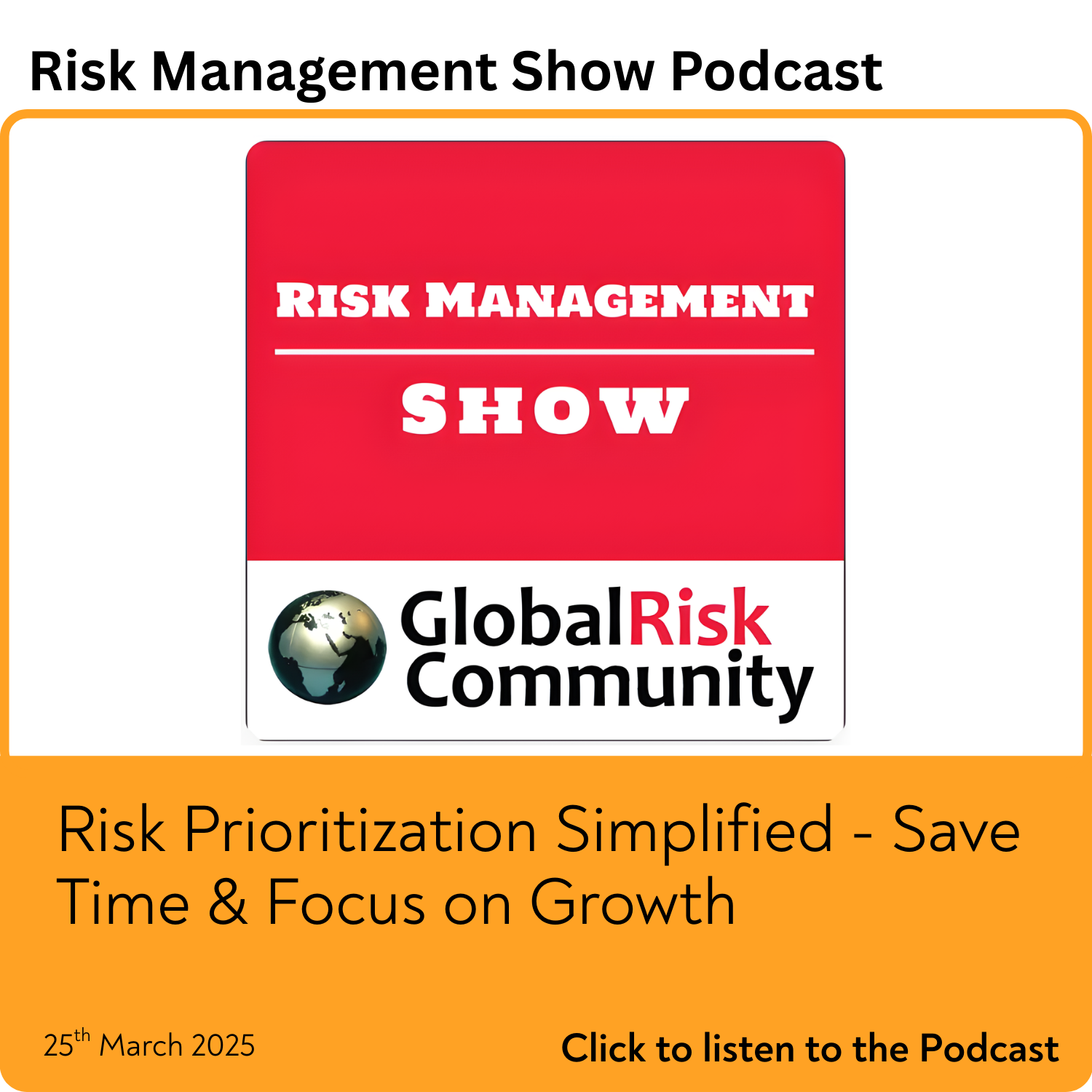 Risk Prioritization Simplified - Save Time & Focus on Growth