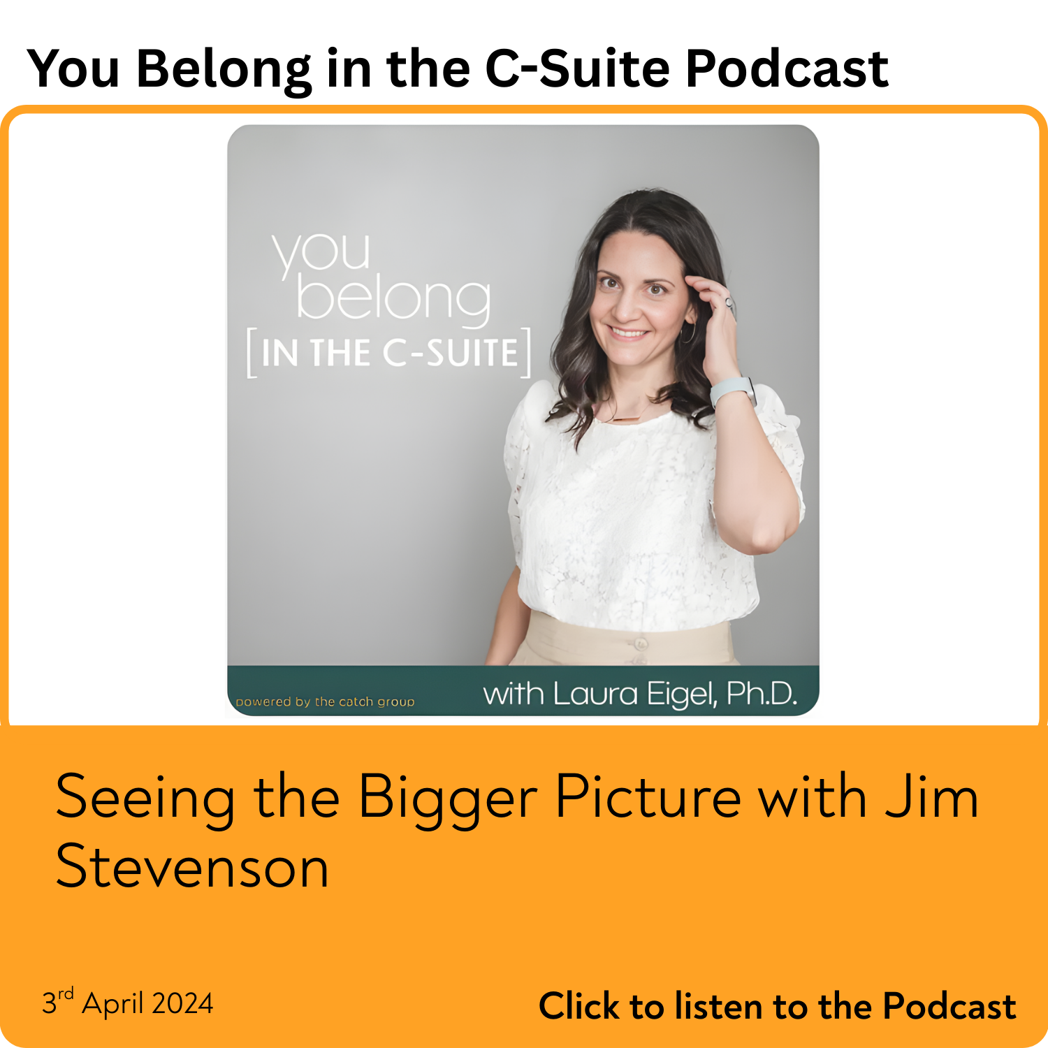 Seeing the Bigger Picture with Jim Stevenson