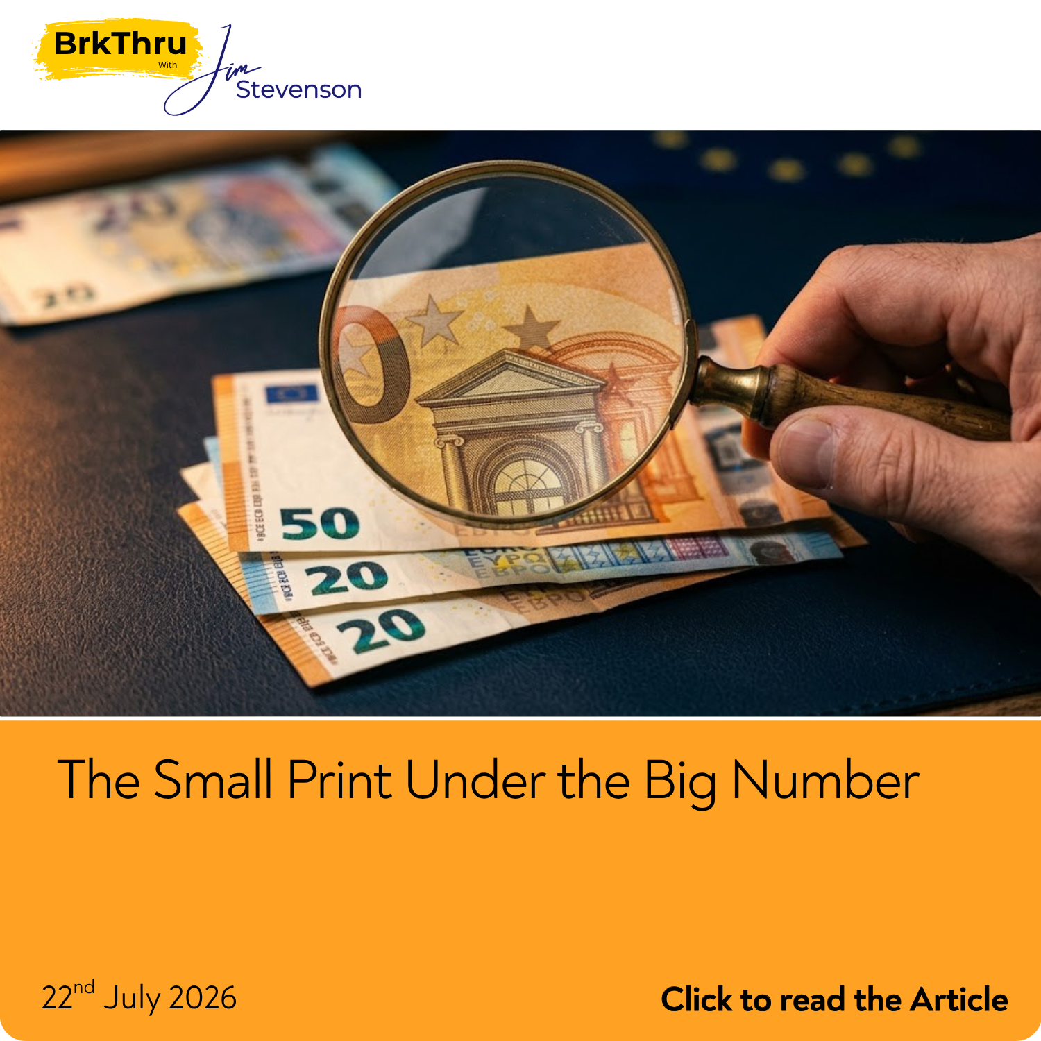 The Small Print Under the Big Number