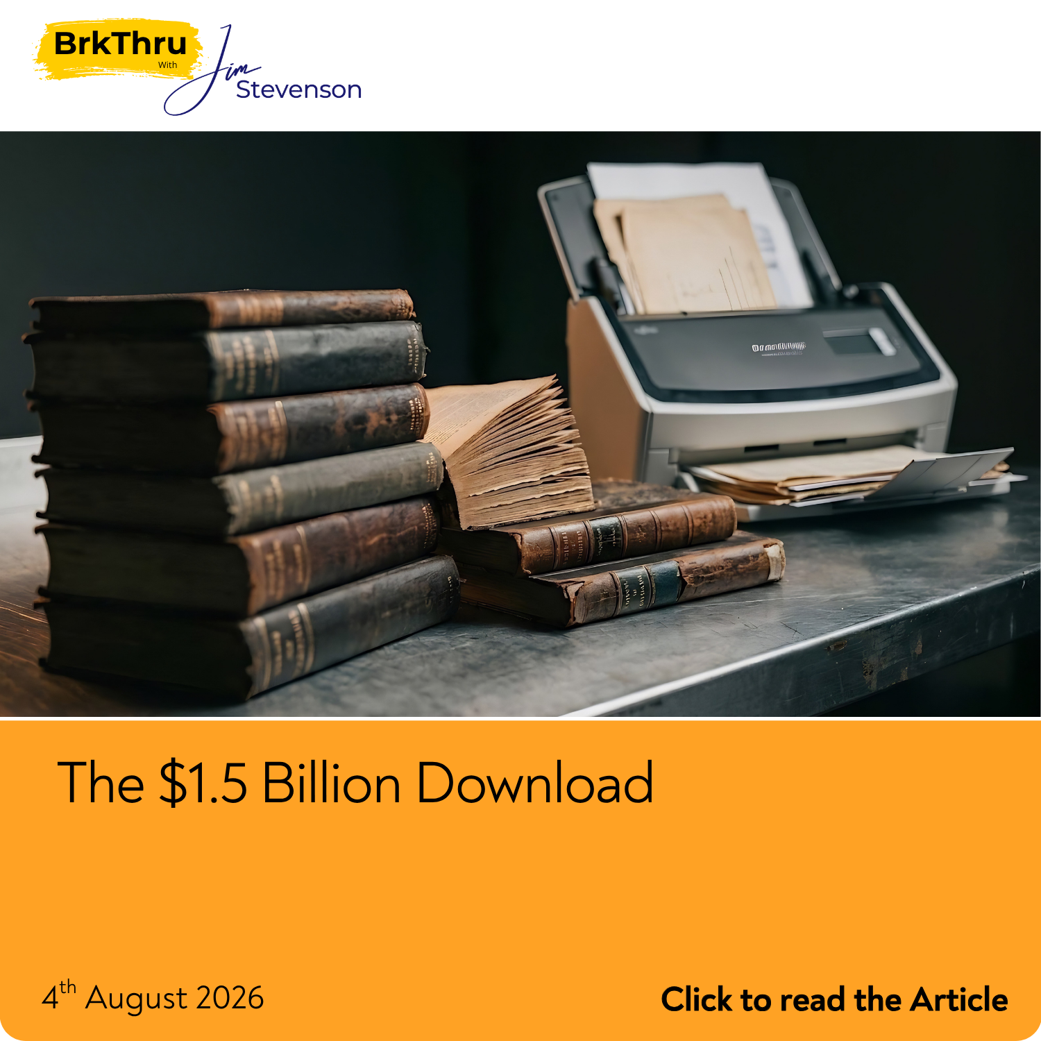 The $1.5 Billion Download