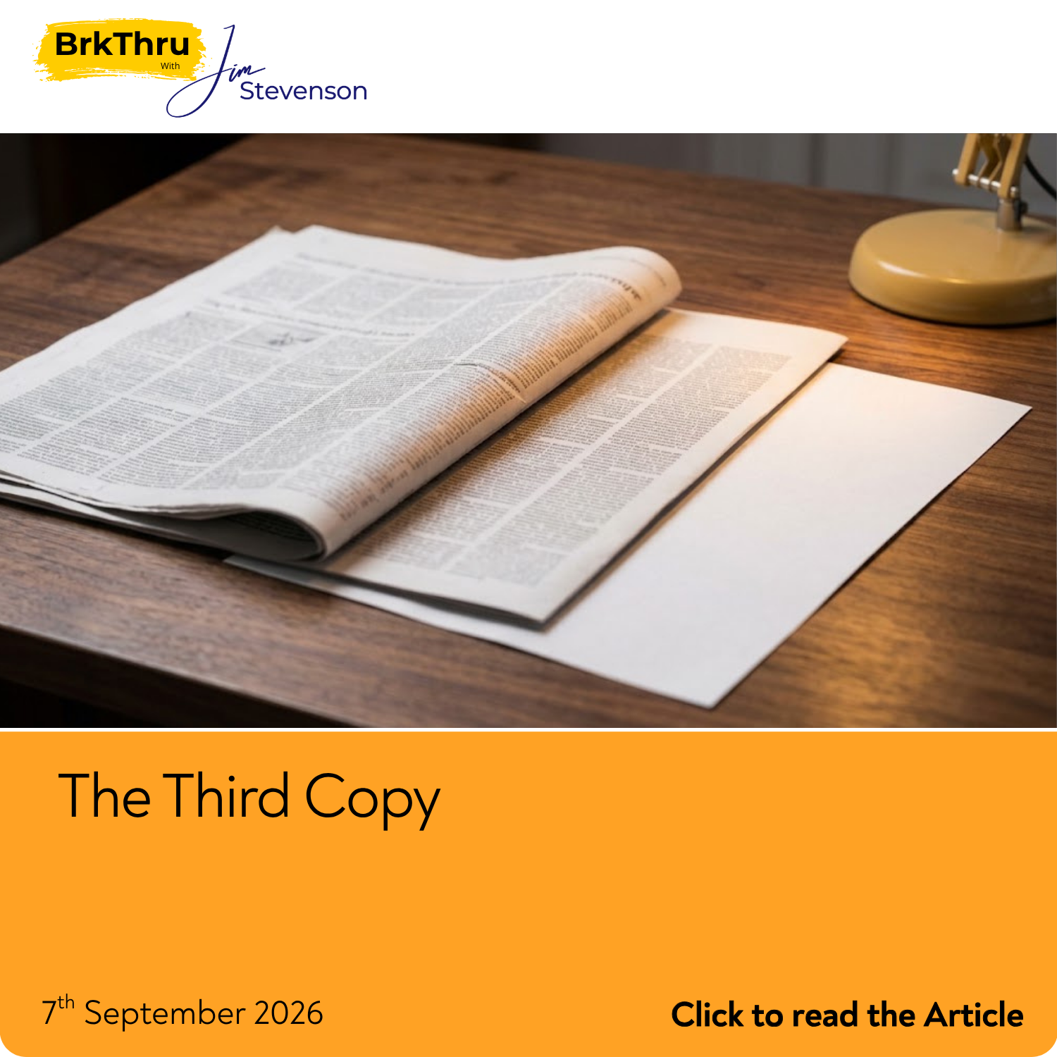 The Third Copy