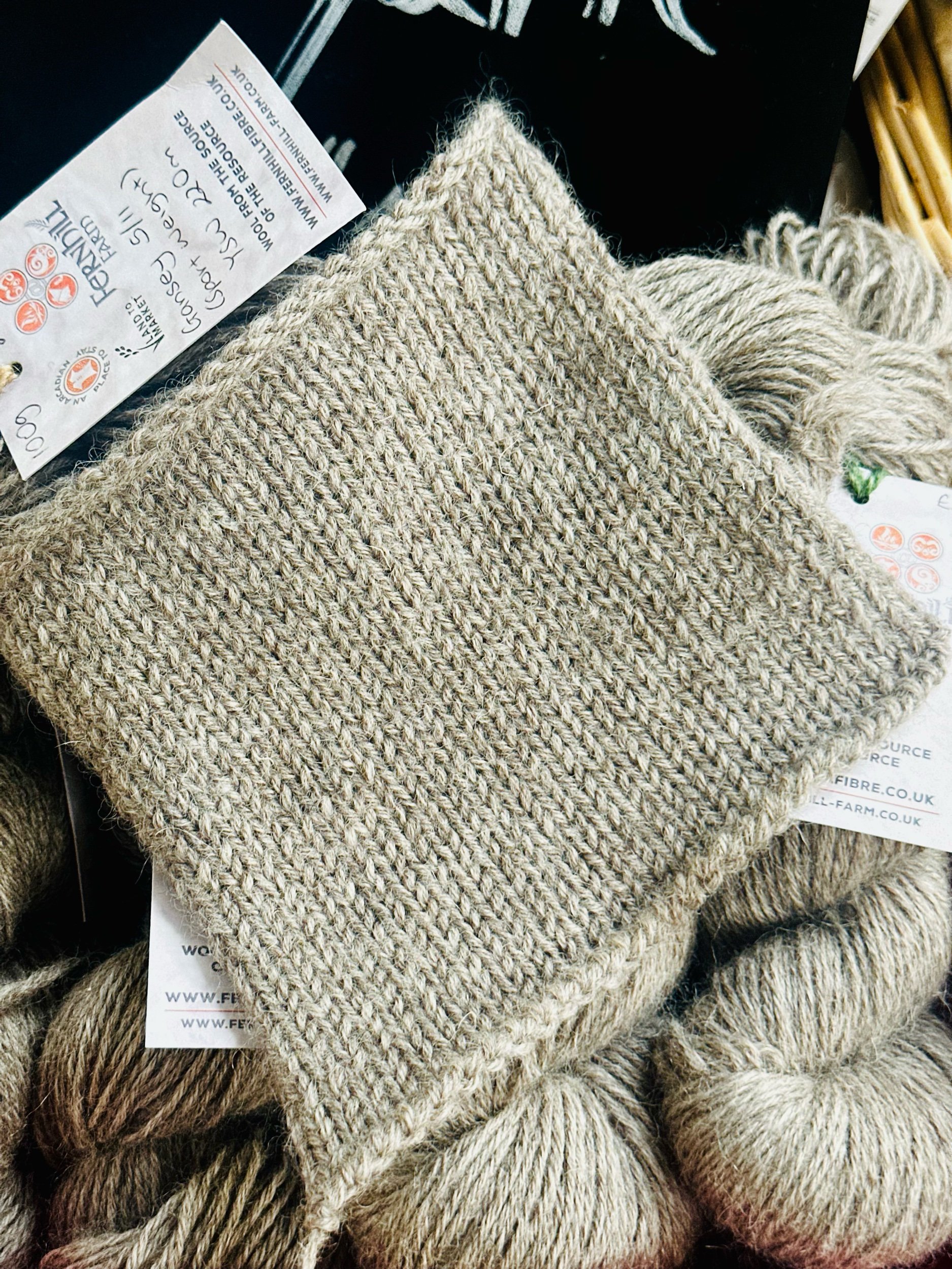 Silver Lustre - 5 ply Gansey Yarn