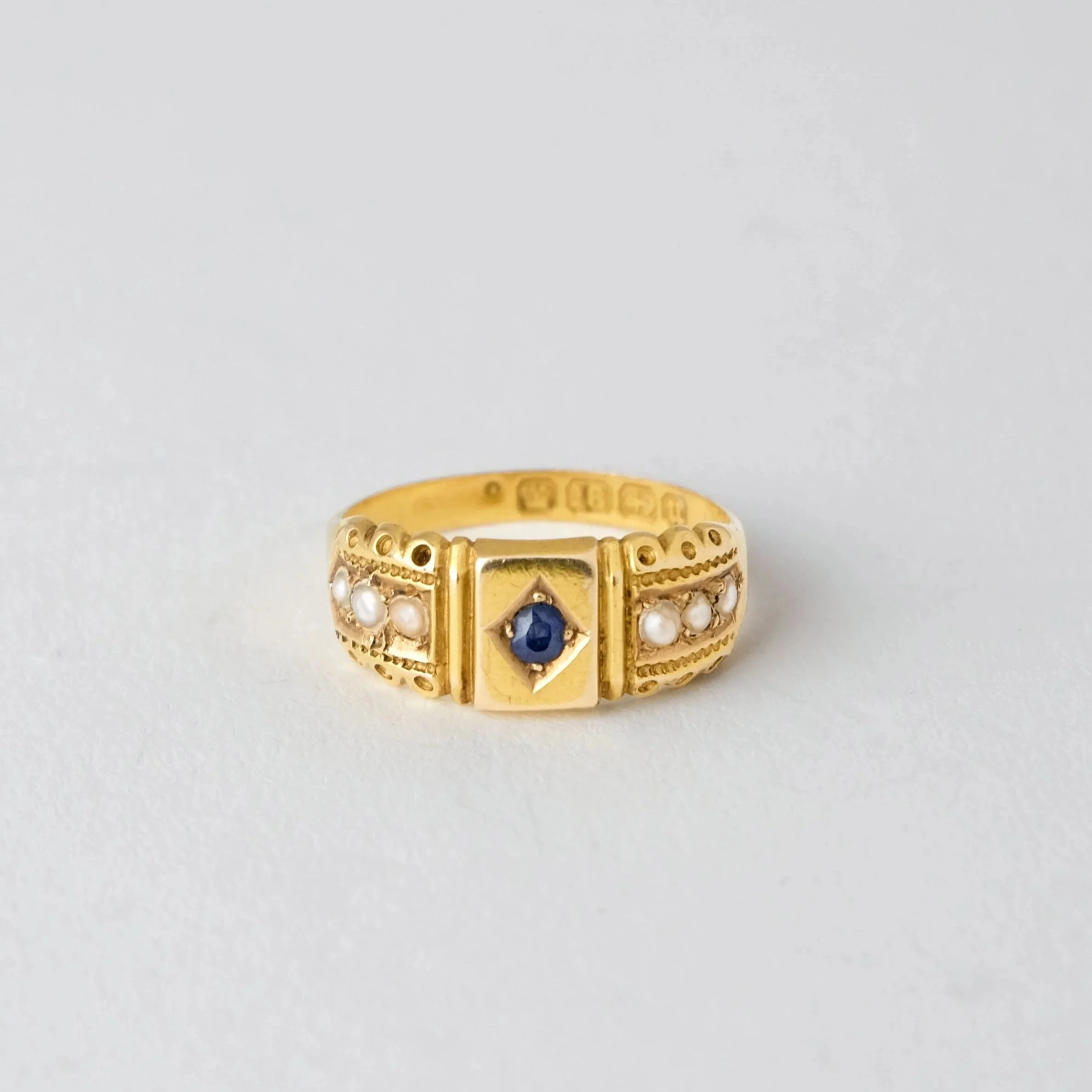 AS_TU+Antique%2C+Victorian+1895+18ct+gold+sapphire+%26+pearl+ring.+Hallmarked.jpg