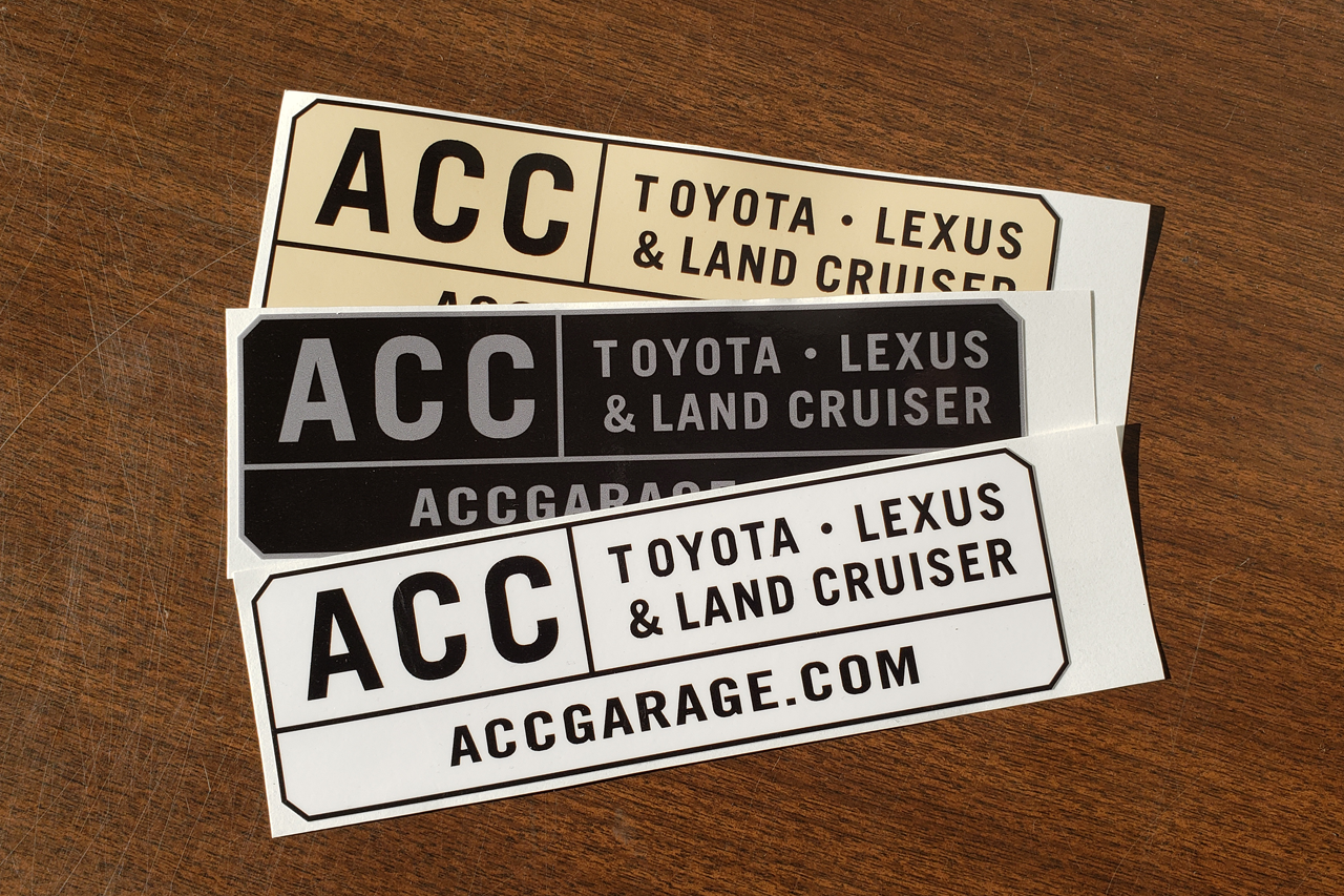 ACC Sticker