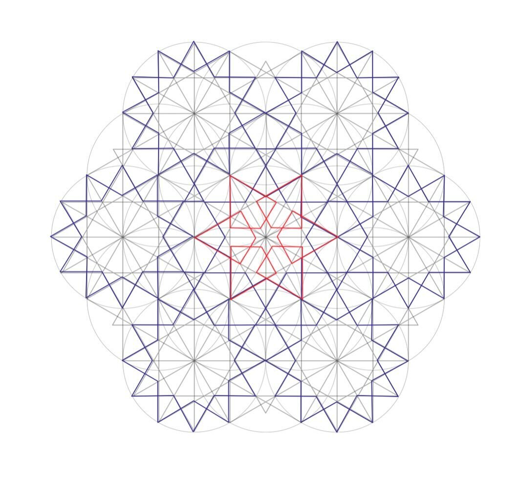 I love to learn new things, and recently I&rsquo;ve become fascinated by geometrical drawings and sacred geometry. I&rsquo;ve been working through two books by Stephanie June Ellis, Mastering the Art of Process and Mastering the Art of Six.The drawin