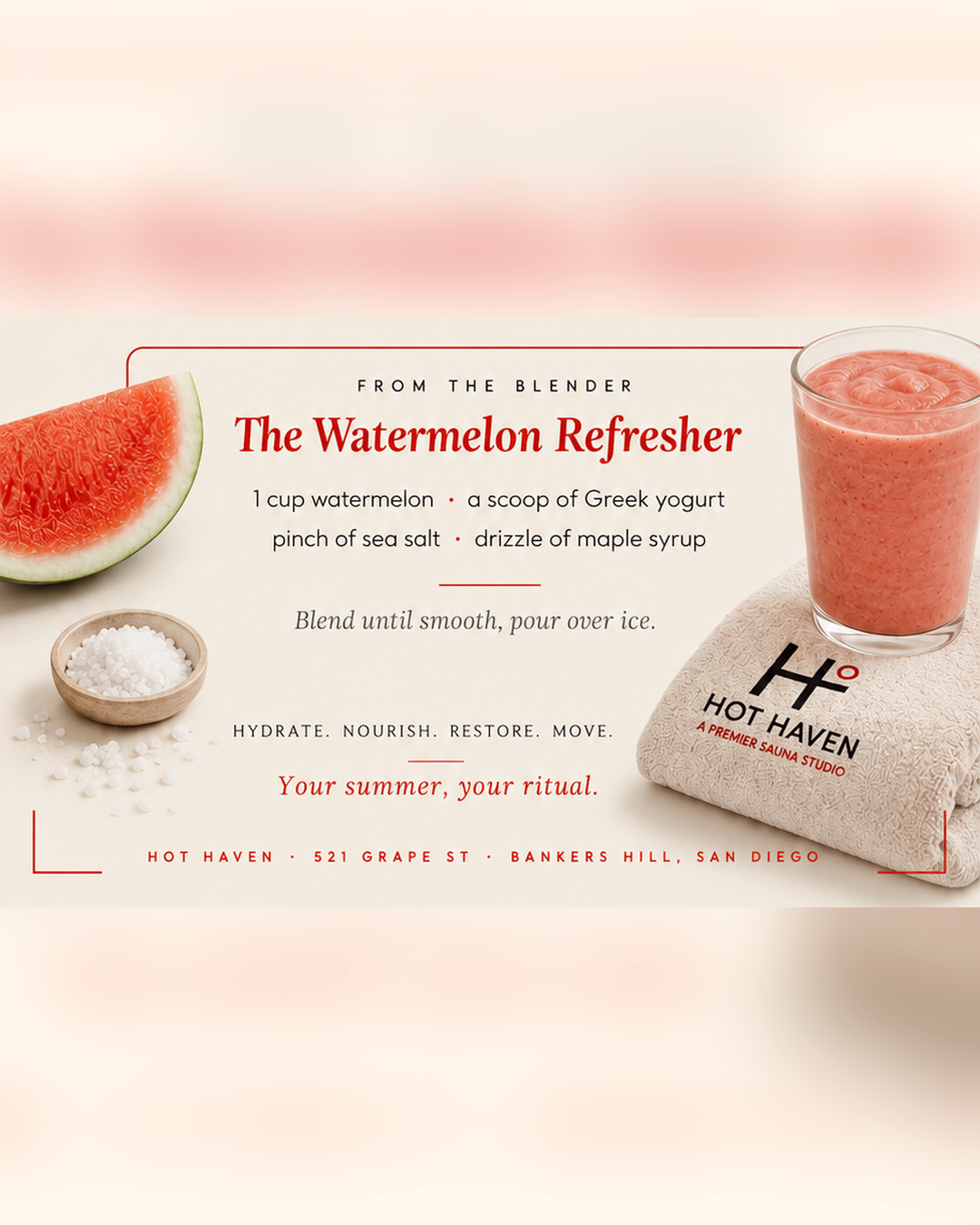 From the Blender: The Watermelon Refresher