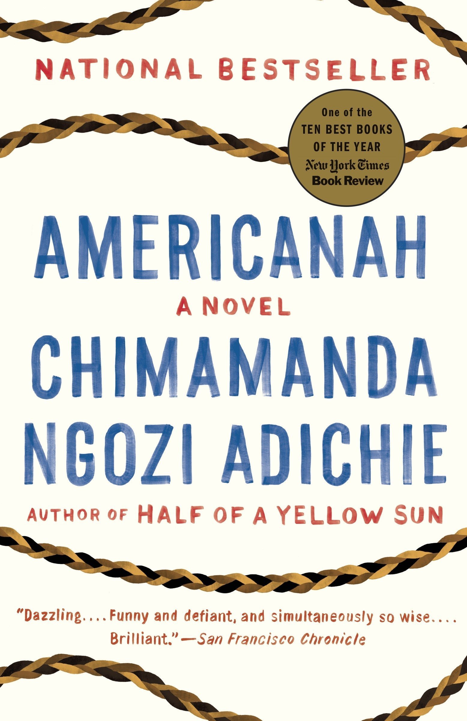 Book: Americanah, Chimamanda Ngozi Adiche