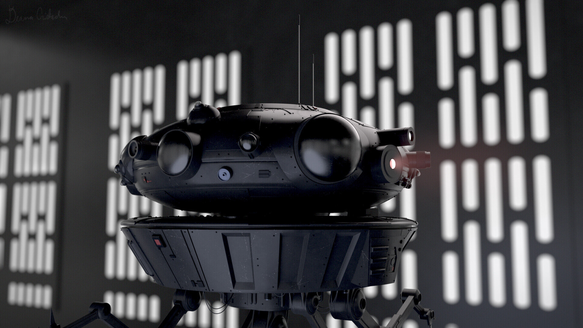 Star Wars Imperial Probe Droid WIP