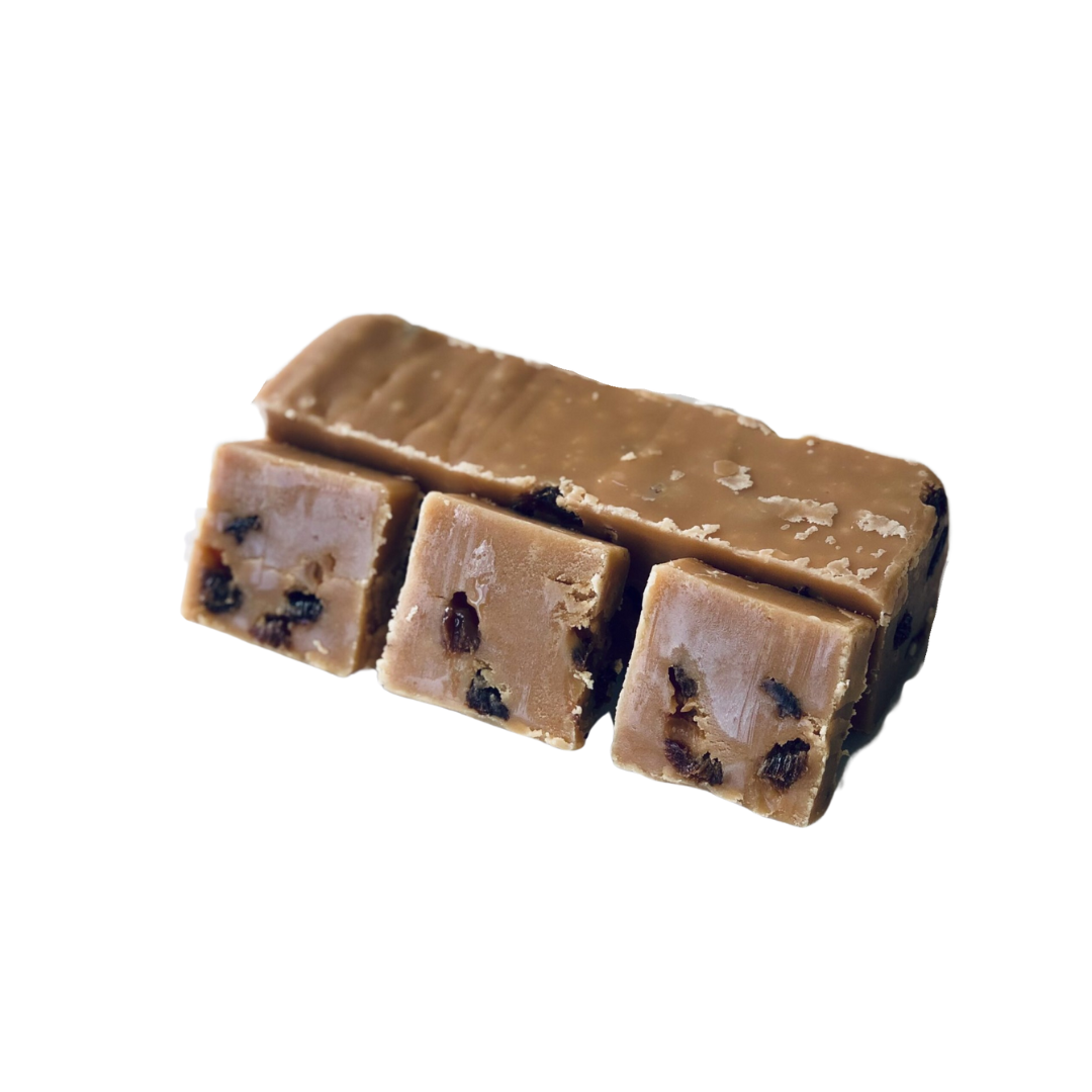 Rum and Raisin Fudge