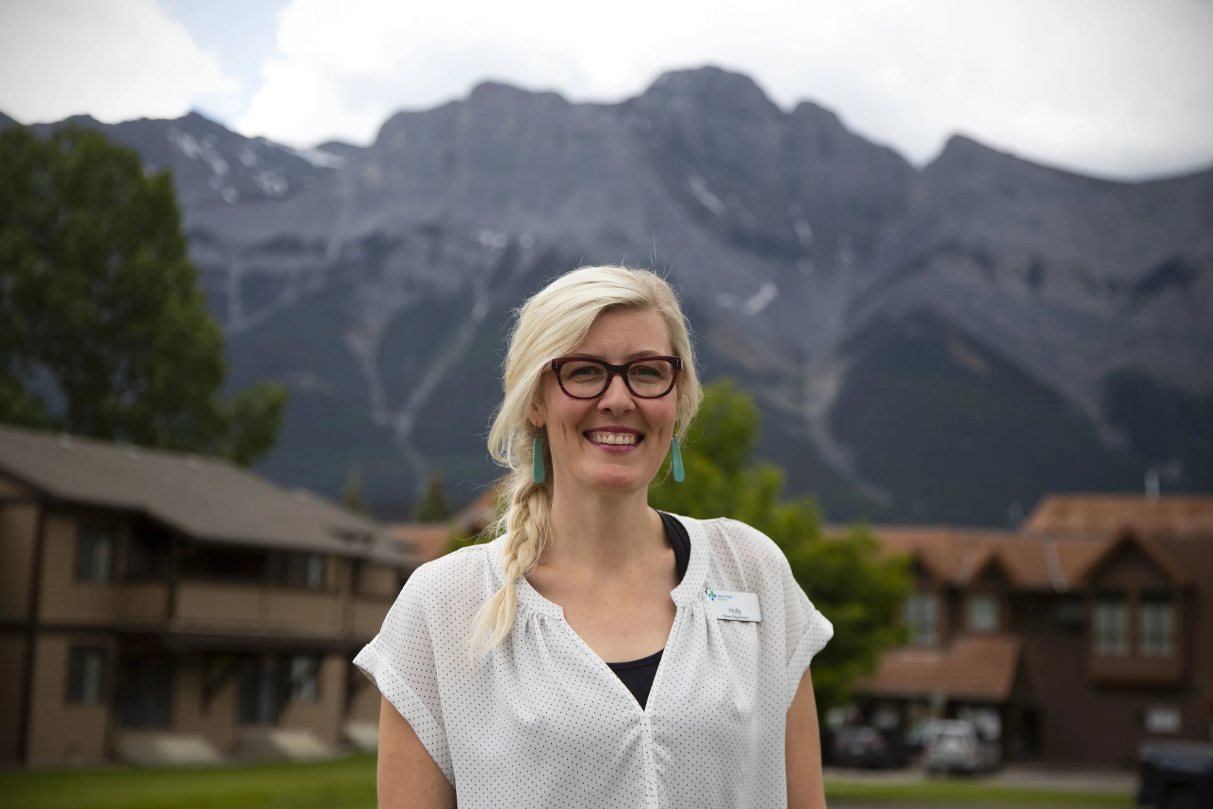 For more than 17 years, Holly Marusaik has welcomed patients and visitors at the hospital at the heart of the community she grew up in.