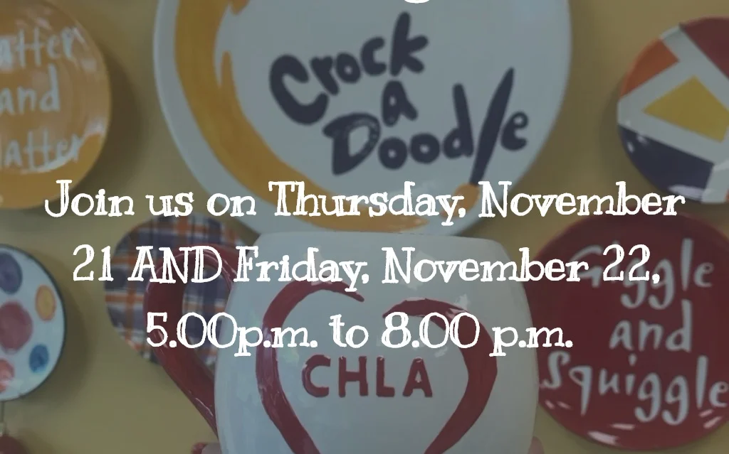 Crock A Doodle Canmore - November Fundraiser
