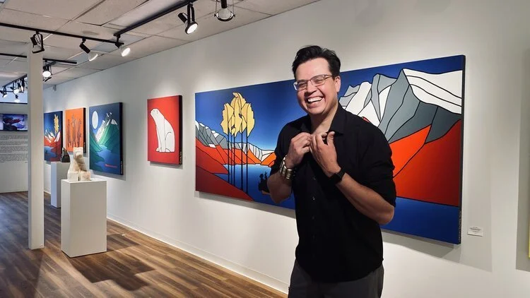 Celebrate the new art installation by Jason Carter &amp; Bridget Ryan in the Canmore General Hospital’s Emergency Department