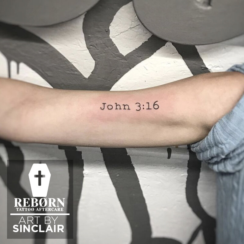 John 316 tattoo