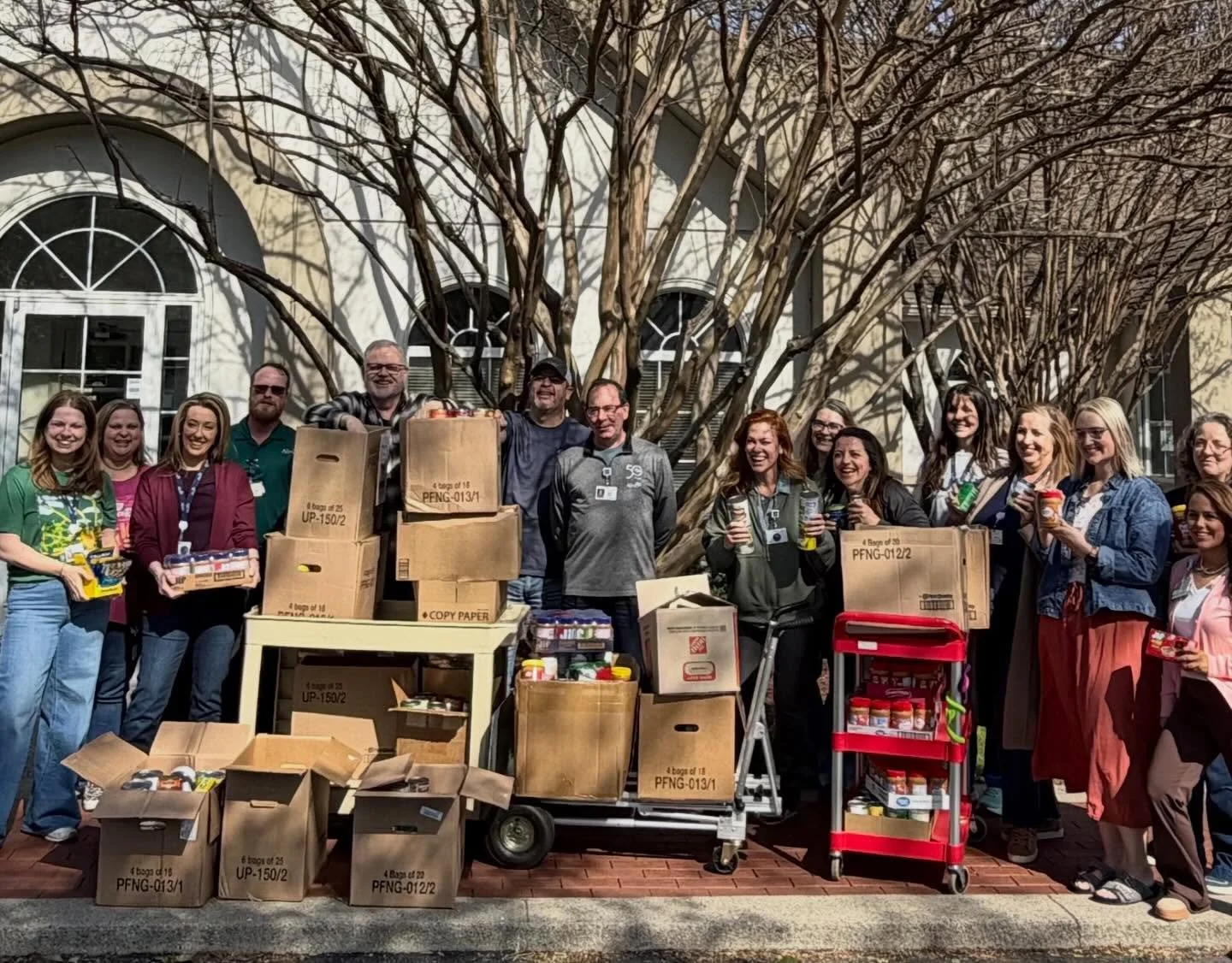 I&rsquo;m excited to share that @luke1412nashville received a generous donation from @alivehospice, thanks to our connections with @2harvestmidtn. This is truly a wonderful blessing for us! The donation is likely around 500 pounds of non-perishable i