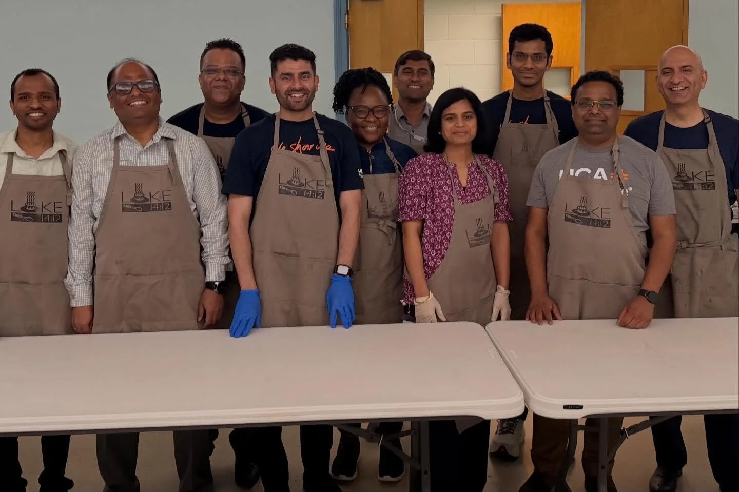 Thank you @hcahealthcare for all your support during the We Show Up for Our Communities Campaign 2026! Two groups joined @luke1412nashville last Tuesday and Thursday. 
The We Show Up for Our Communities Campaign 2026 is a focused time in April when H