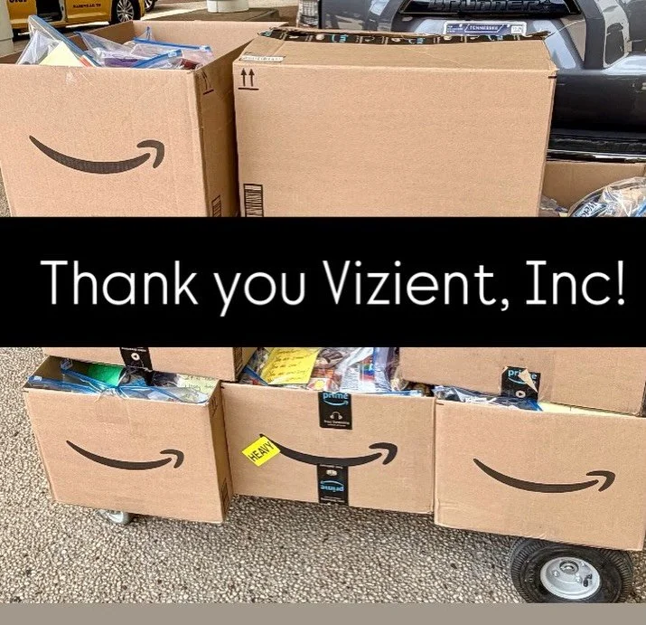 Yesterday, Vizient, Inc held an offsite meeting and participated in a service project where they made snack bags, filling seven large boxes. The bags were loaded with delightful treats and even included a thoughtful encouraging note.
2nd Harvest conn