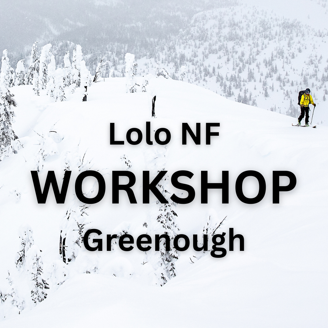 Workshop: Preliminary Wilderness Inventory (Greenough)