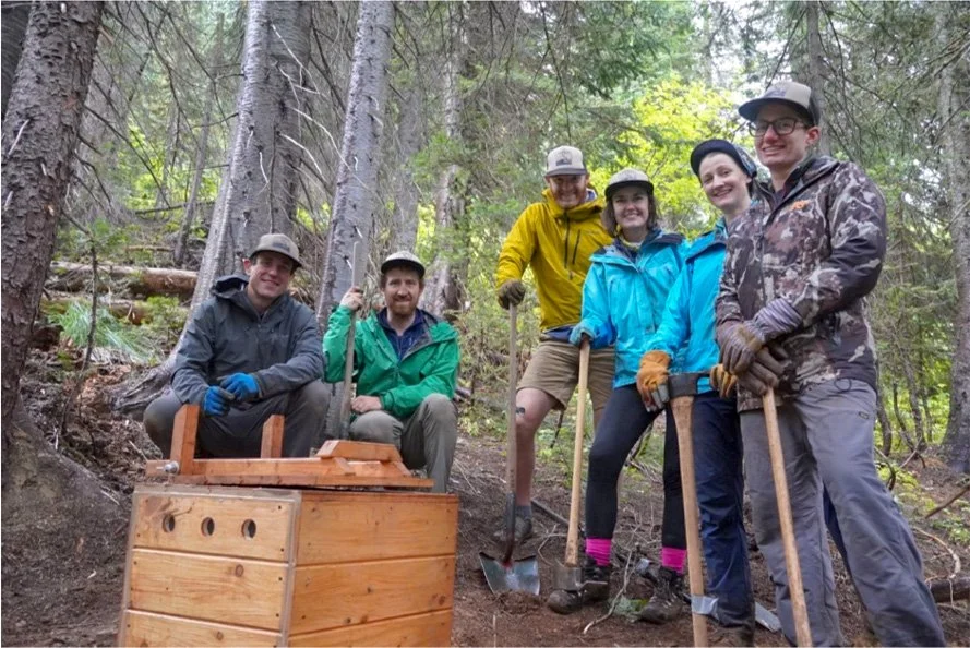 Heart Lake Pit Toilet Rehab