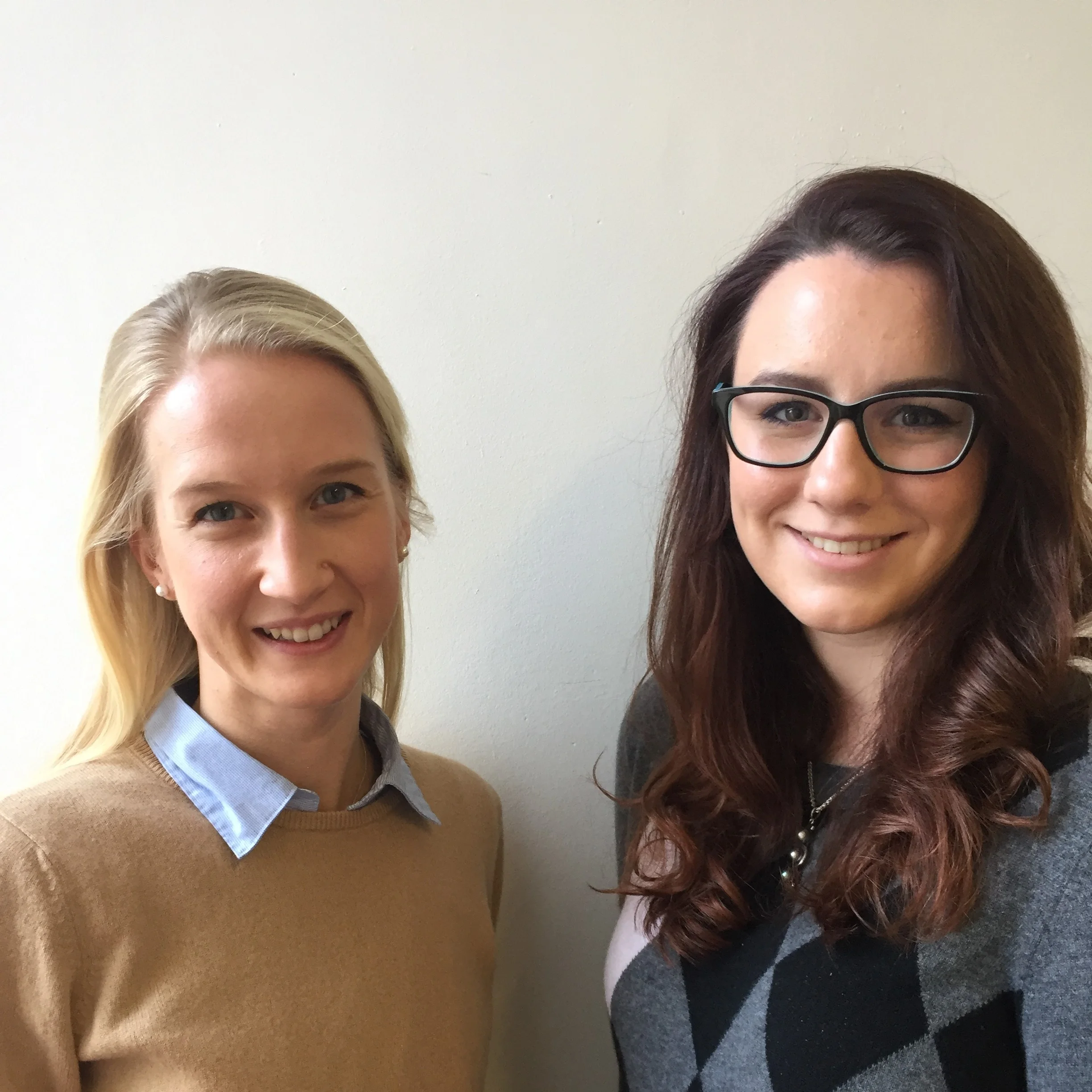 Anna Richards Left, Lucinda Camidge Right