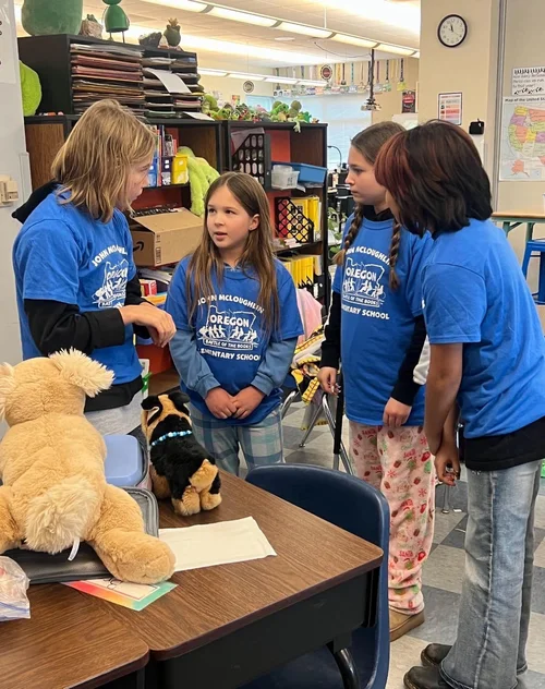 John McLoughlin Elementary Battle of the Books team