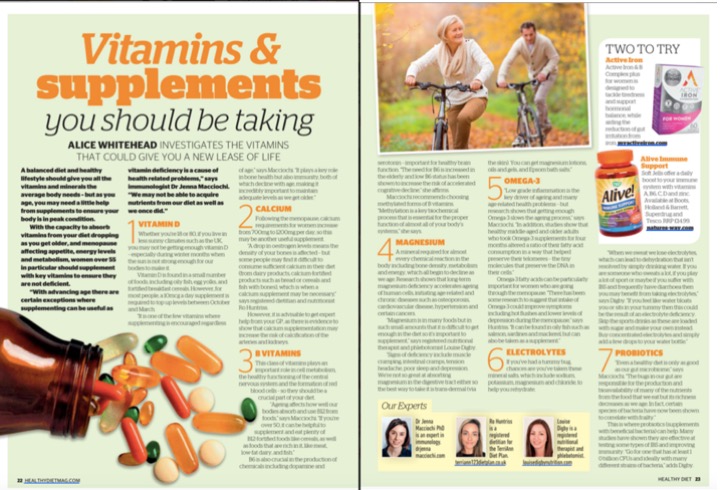 Vitamins and Minerals you Should be Taking!