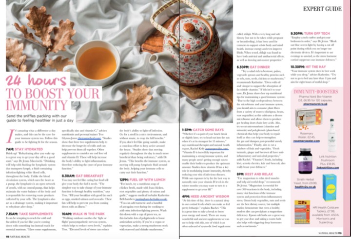24 hours to boost your immunity!