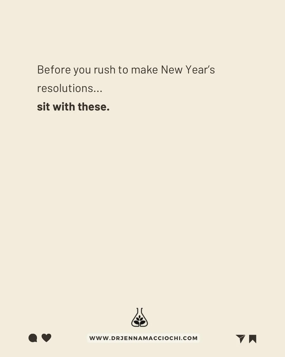 You don&rsquo;t need another plan.
You don&rsquo;t need more information.
You already know.

What you might need is the courage to ask
why you&rsquo;re not doing what you know helps.

Before New Year&rsquo;s resolutions turn into self-pressure,
pause