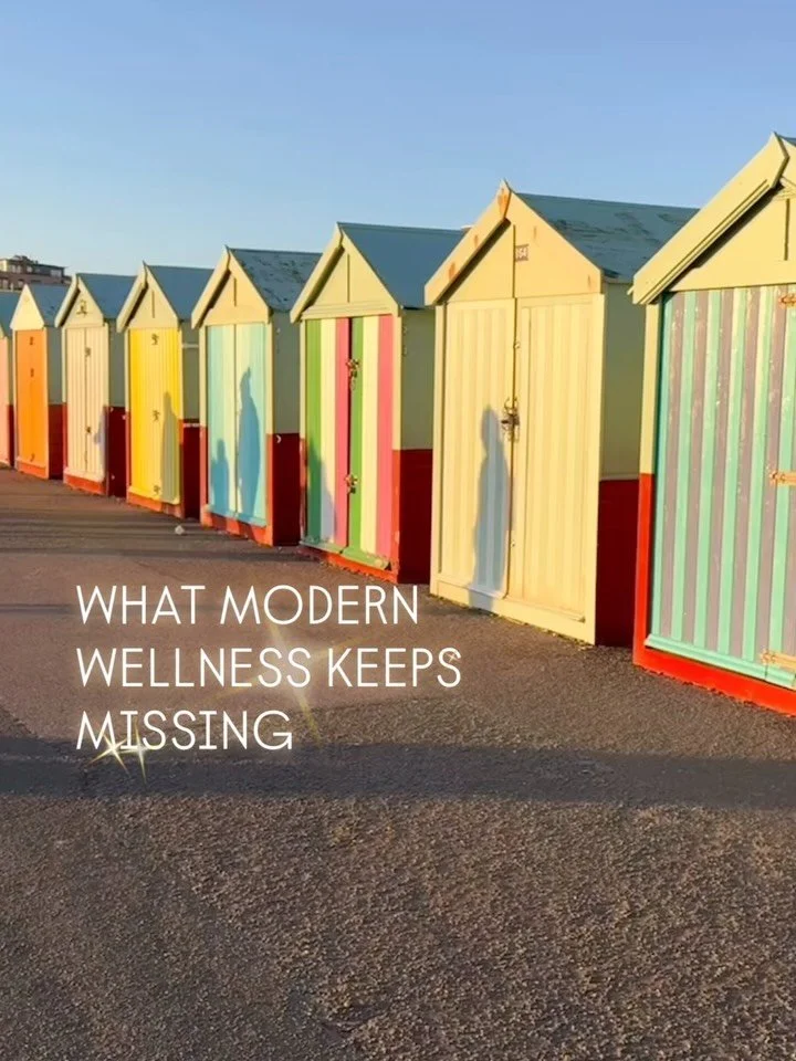 Wellness is obsessed with inputs.
Biology responds to capacity.

Despite what we are told, more information and more education doesn&rsquo;t rewire physiology nor provide capacity for the change we desire. 
Embodiment does.

This is psychoneuroimmuno