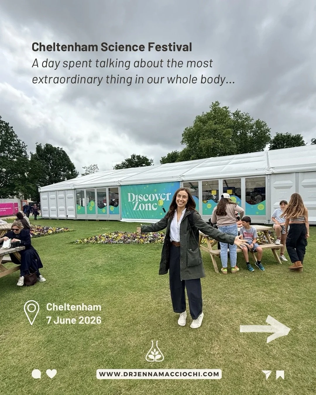 Yesterday I had the privilege of sharing a stage with Professor Dan Davis @dan.davis101 at the Cheltenham Science Festival @cheltfestivals 

I&rsquo;ve admired Dan&rsquo;s work for years. Not only because he&rsquo;s an exceptional immunologist, but b