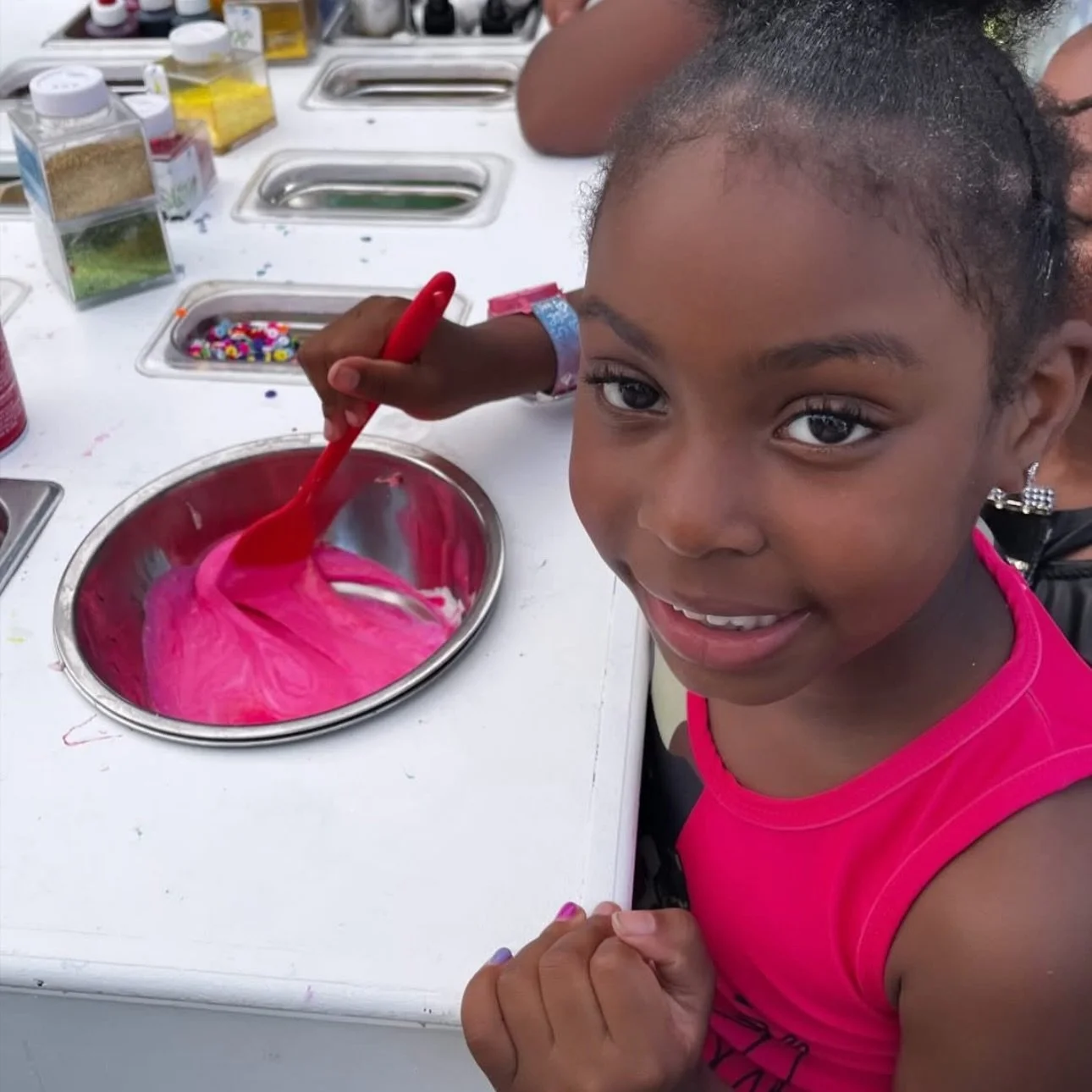 Braving the cold? Us too. For now we&rsquo;re reminiscing about sunny slime stations ready to bring this outdoor fun back when it melts.
Secure your summer date today perfect for schools, festivals and private events.